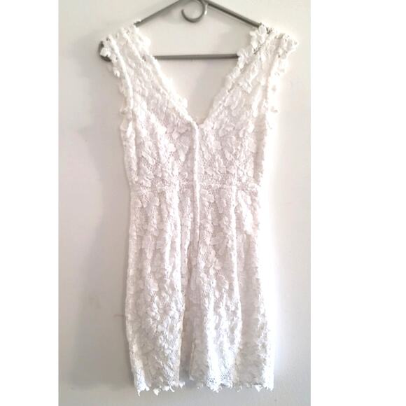 Lilly Pulitzer Reeve Shift Butterfly Lace Dress Resort White Papillion Lace 2 - Picture 3 of 13